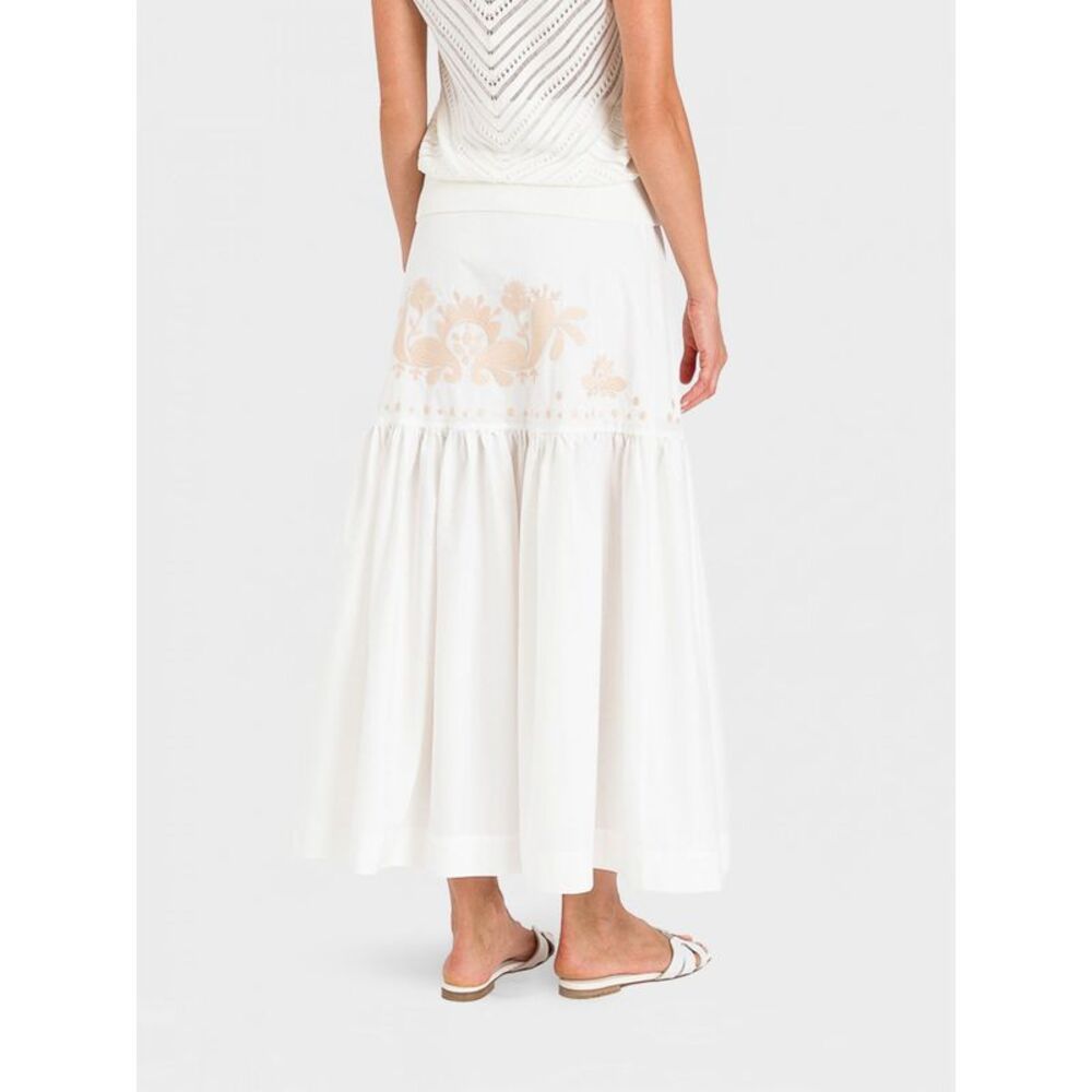 Actitude Twinset Skirt Woman White - Picture 2 of 3